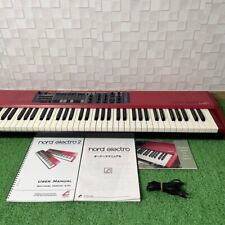 Clavia Nord Electro 2 Seventy Three Teclado 73 Teclas Piano Órgano Funcionando segunda mano  Embacar hacia Argentina