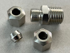 Coax Cable Connectors Unknown Type - 4 Pieces for sale  Shipping to South Africa