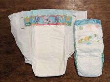 Pampers Vintage Extra Large vtg plastic backed alte windeln diaper couches segunda mano  Embacar hacia Argentina