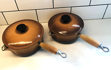 Vintage caramel creuset for sale  Shipping to Ireland