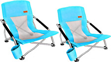Cadeira de praia baixa Nice C Adults, estilingue, dobrável, portátil, concerto, crianças, barco e comprar usado  Enviando para Brazil