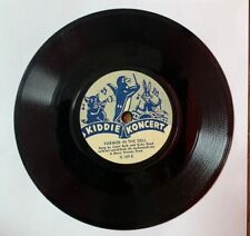 Discos infantis vintage Kiddie Koncert 78 RPM 6" cada um vendido separadamente comprar usado  Enviando para Brazil