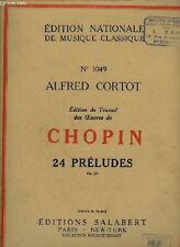 Frédéric chopin préludes d'occasion  Corbeil-Essonnes