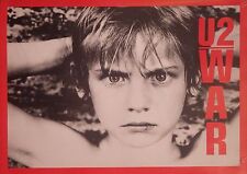 Pôster de música Guerra ~ U2 Original 32x23" Full Tamanho nos Vintage Uk Importado Capa Bono ~ comprar usado  Enviando para Brazil