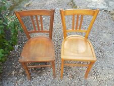Paire de chaises bistrot 1920-1930 - no Thonet fischel baumann, occasion d'occasion  Draguignan