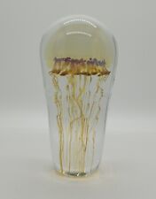 Used, Richard Satava Art Glass Moon Jellyfish 3008-99 Sculpture Paperweight 7 1/4" for sale  Shipping to South Africa