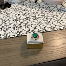 Temple  St. Clair Green Pear Shaped Fashion Ring - Sz. 8, used for sale  Salt Lake City