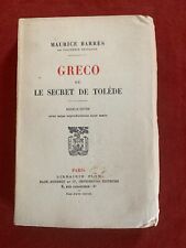 Maurice barres greco d'occasion  Hyères