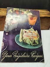 VINTAGE FRIGIDAIRE APPLIANCE ADVERTISING RECIPE BOOK W FIESTA WARE PICS, used for sale  Shipping to South Africa