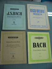 Bach spartiti per usato  Vasto