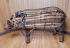 Vintage pig basket for sale  Marysville