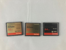 Used, SanDisk Compact Flash CF Cards: ExtremePro 64GB; Extreme 32GB (2) for sale  Shipping to South Africa