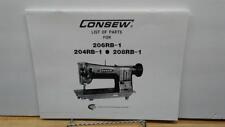 Consew 204rb 206rb for sale  Winthrop