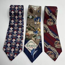 Tabasco neckties lot for sale  Hastings