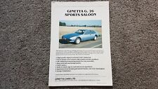 Ginetta g26 sales for sale  NUNEATON