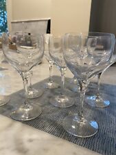 Crystal wine glasses for sale  Brookline