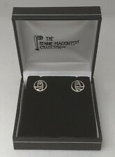 Pair Of Rennie Mackintosh Style Glasgow Rose Stud Earrings Carrick Jewellery Ltd for sale  MAUCHLINE