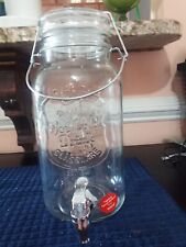 Quality Refreshing Ice Cold Drink Glassware Est 1841 Kilner Style Tea Dispenser, used for sale  Shipping to South Africa