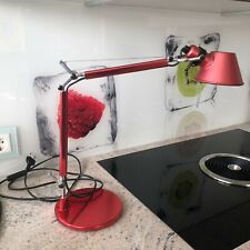 Artemide Tolomeo Micro lámpara de escritorio roja segunda mano  Embacar hacia Spain