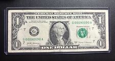 Dollar bill 00090090 for sale  Glendora
