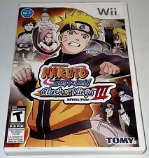 Usado, Naruto Shippuden Clash of Ninja Revolution III 3 (Nintendo Wii) Probado segunda mano  Embacar hacia Argentina