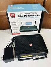 Router módem inalámbrico N y Gigabit Ethernet cable Zoom modelo 5352 DOCSIS 3.0 segunda mano  Embacar hacia Argentina