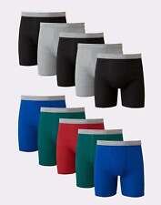 Pacote com 10 cuecas boxer masculinas Hanes ComfortFlex cintura elástica macia sortida comprar usado  Enviando para Brazil