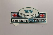 1979 lombard rac for sale  WOLVERHAMPTON