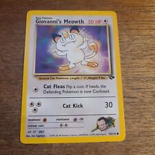 Giovanni meowth 132 usato  Palermo