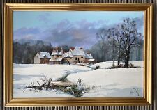 Original framed oil for sale  HARLOW