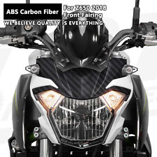 Carenagem surround tampa de farol nariz dianteiro fibra de carbono para Kawasaki Z650 17-23, usado comprar usado  Enviando para Brazil