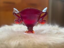 Red glass decorative for sale  Madison