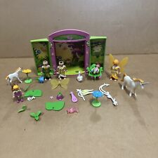 PLAYMOBIL Fairy Garden Carry Case Playset With Fairy, PIxie, Unicorn & More! for sale  Shipping to South Africa