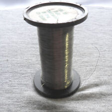 STAINLESS STEEL WIRE 5 Metres 41 SWG 0.109mm 0.0043" CRAFT JEWELRY 68 Ohms/M for sale  Shipping to South Africa