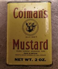 Vintage colman mustard for sale  Pueblo