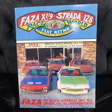 FIAT X1/9, 128 y STRADA/RITMO 1969-83 MANUAL DE REPARACIÓN (Y FAZA RACE HISTORIA MUNDIAL) segunda mano  Embacar hacia Argentina