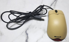 Mouse Microsoft Wheel óptico compatível com USB e PS/2 X08-18741 bege testado funciona comprar usado  Enviando para Brazil
