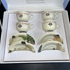 Underground Espresso Cups Set Of 4 Mother & Child Rare Andre Edouard Marty, used for sale  Shipping to South Africa