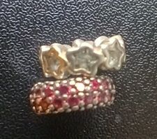 Pandora sparkly charm for sale  STOKE-ON-TRENT
