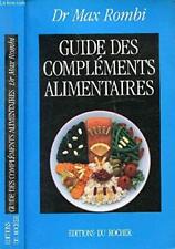 Guide compléments alimentaire d'occasion  Saint-Maur-des-Fossés