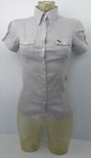 100% Authentic ABERCROMBIE & FITCH Ladies Puffed Sleeve Stripe Top. Small. Used till salu  Toimitus osoitteeseen Sweden