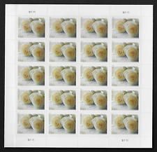 Painel completo de 20 selos dos EUA, convite de casamento vintage rosa branca, #4520 MNH comprar usado  Enviando para Brazil