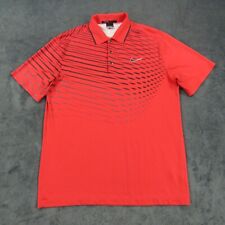 Polo Nike Tiger Woods masculino XL vermelho TW coleção golfe Dri Fit desempenho absorção comprar usado  Enviando para Brazil