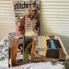 Vintage stitchcraft magazines for sale  HASTINGS