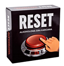 Używany, Reset - Imprezowa alkoholowa gra karciana Gry planszowe pomysł na prezent święta na sprzedaż  Wysyłka do Poland