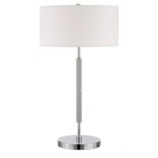 2 gray grey table lamps for sale  Harrisburg