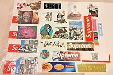 Supreme sticker lot for sale  Shipping to Ireland