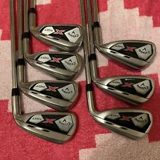 Callaway X-HOT Iron Set 4-Pw With True Temper Speed Step 85 Stiff Flex, used for sale  Shipping to South Africa