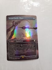 1x Nazgul Battle-Mace, Foil Borderless, Senhor dos Anéis, Magic MTG QUASE PERFEITO #510 comprar usado  Enviando para Brazil