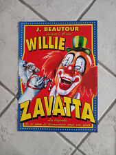 Affiche cirque zirkus d'occasion  La Tranche-sur-Mer